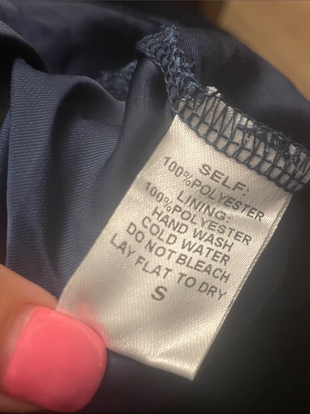 JLUXLABEL Navy Wide-Leg Crinkle Palazzo Pants - Picture 10 of 10